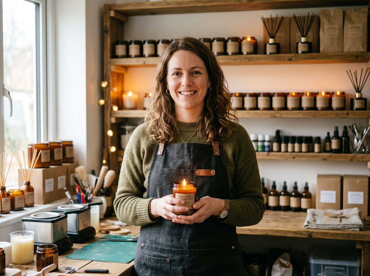Bedford Candle Studio Founder